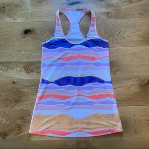 Lululemon racerback athletic tank top. Size 6.